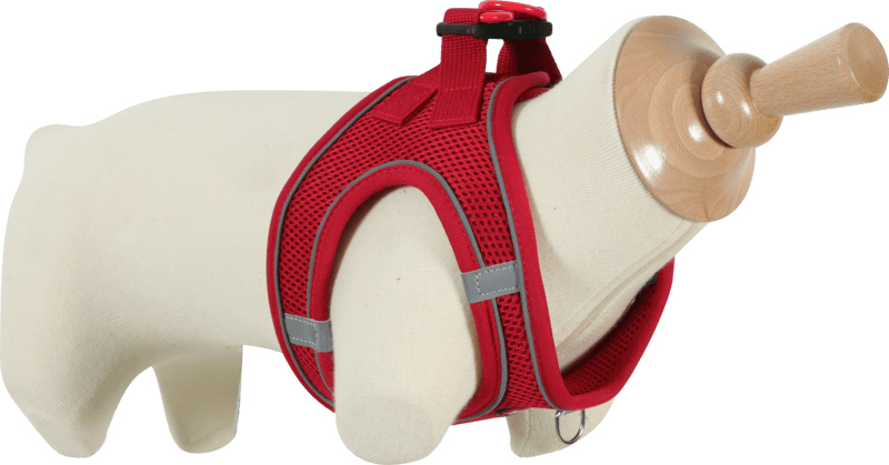 ZOLUX Oddychające szelki z siatki dla psa L czerwone 